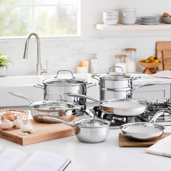 Stainless Steel Cookware Set - Image 3